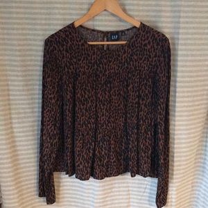 Gap tiered blouse